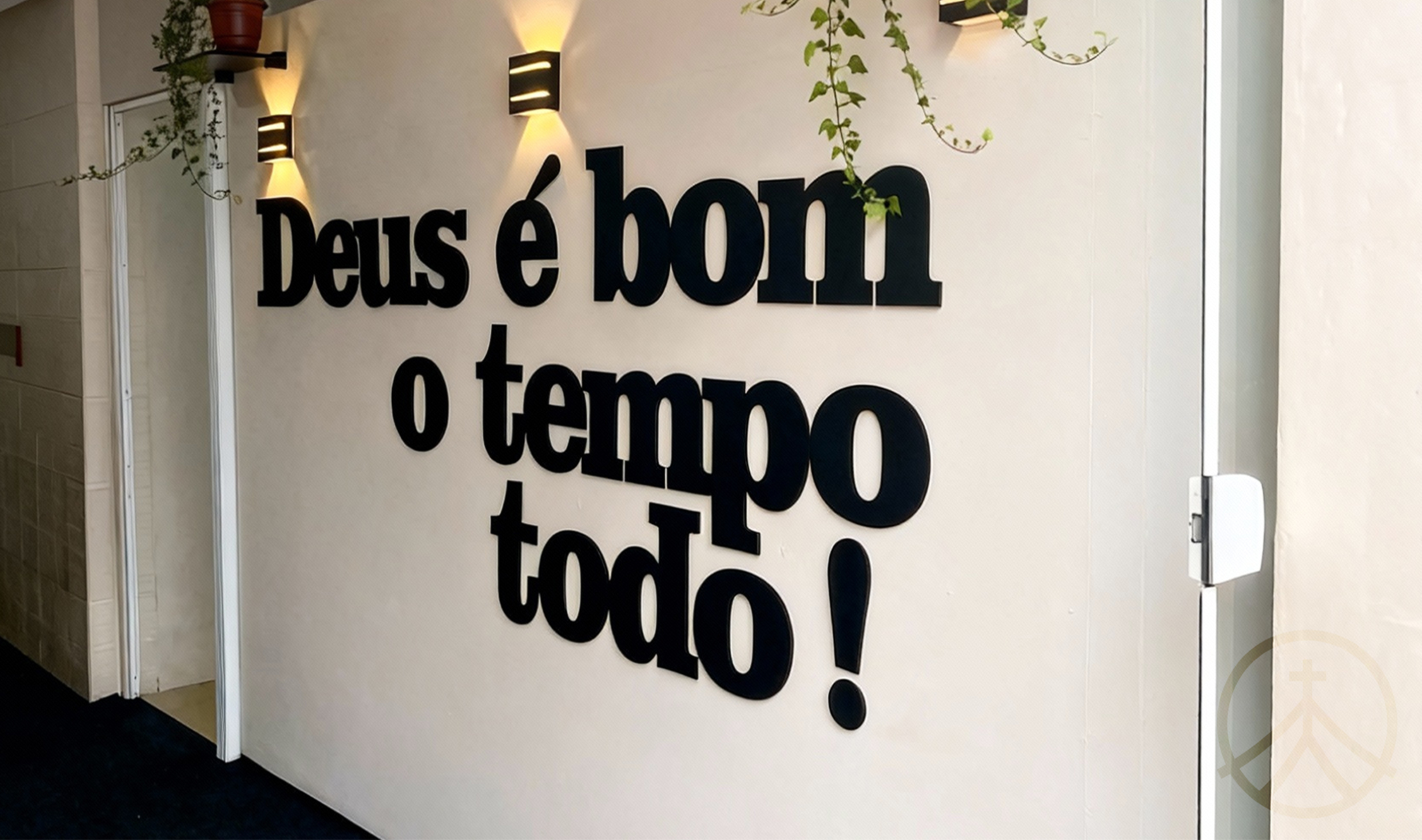 Entrada da Igreja Comunidade Desperta em Boqueirão, Curitiba